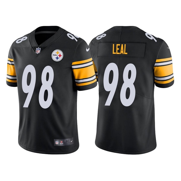Men's Pittsburgh Steelers #98 DeMarvin Leal Black Vapor Untouchable Limited Stitched Jersey