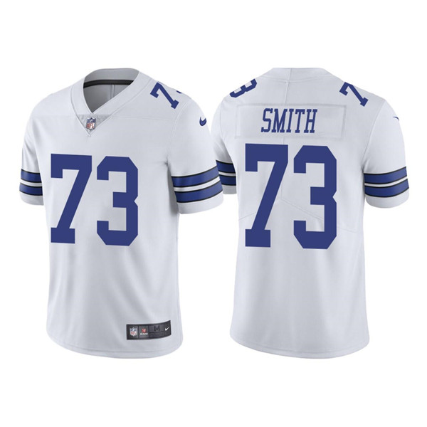 Men's Dallas Cowboys #73 Tyler Smith White Vapor Limited Stitched Jersey Men's Dallas Cowboys #73 Tyler Smith White Vapor Limited Stitched Jersey