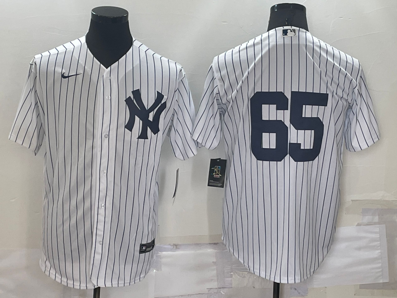 Men's New York Yankees #65 Nestor Cortes White No Name Stitched MLB Nike Cool Base Jersey Men's New York Yankees #65 Nestor Cortes White No Name Stitched MLB Nike Cool Base Jersey