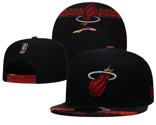 Miami Heat Stitched Snapback Hats 026