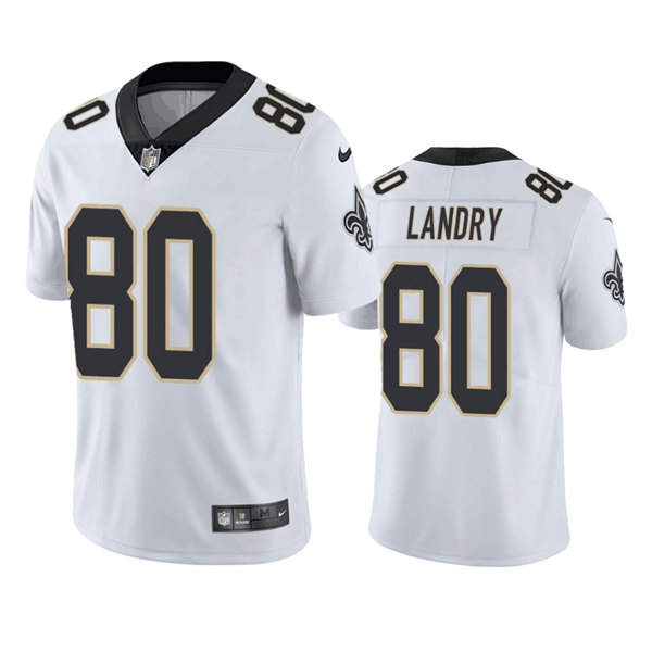 Men's New Orleans Saints #80 Jarvis Landry White Limited Stitched Jersey