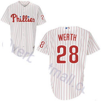Kids Philadelphia Phillies 28 Jayson Werth whiteJerseys Cheap