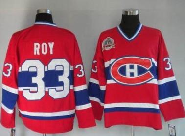 Kids Montreal Canadiens 33 Patrick ROY Red NHL Jerseys For Sale
