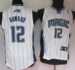 Kids Orlando Magic 12 Dwight Howard White Jersey Cheap