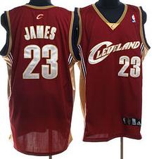 Kids Cleveland Cavaliers 23 LeBron James Red Jersey Cheap