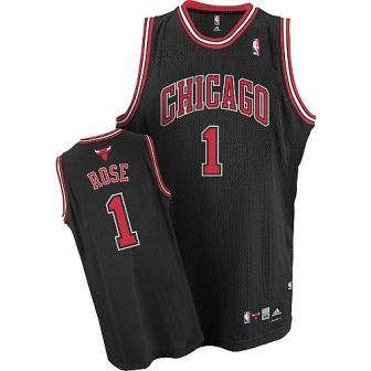 Kids Chicago Bulls 1 Derek Rose Black Jersey Cheap