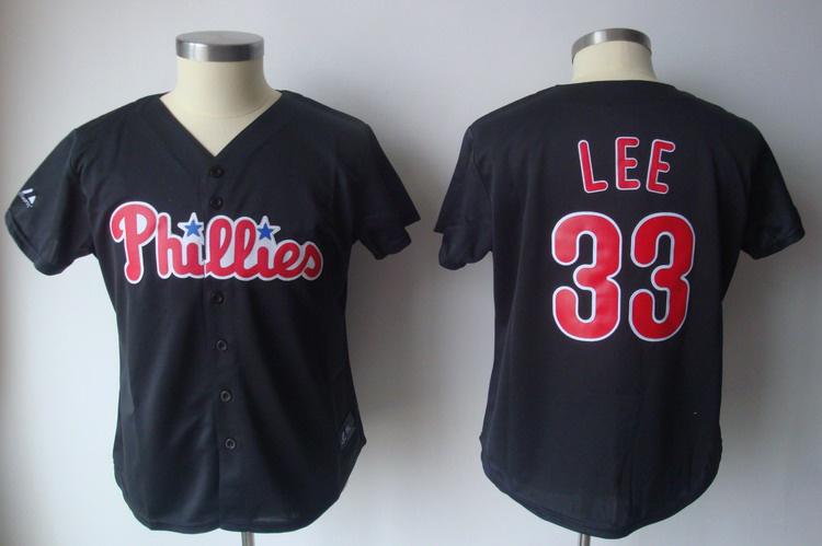 Women Philadelphia Phillies 33 Cliff Lee Black JerseyWomen Philadelphia Phillies 33 Cliff Lee Black Jersey Women Philadelphia Phillies 33 Cliff Lee Black JerseyWomen Philadelphia Phillies 33 Cliff Lee Black Jersey