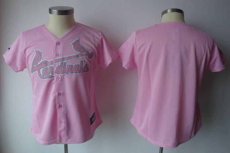 Cheap Women St.Louis Cardinals Blank Pink Jersey