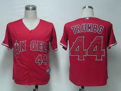 Los Angeles Angels 44 Trumbo Red Cool Base Kids MLB Jerseys Cheap
