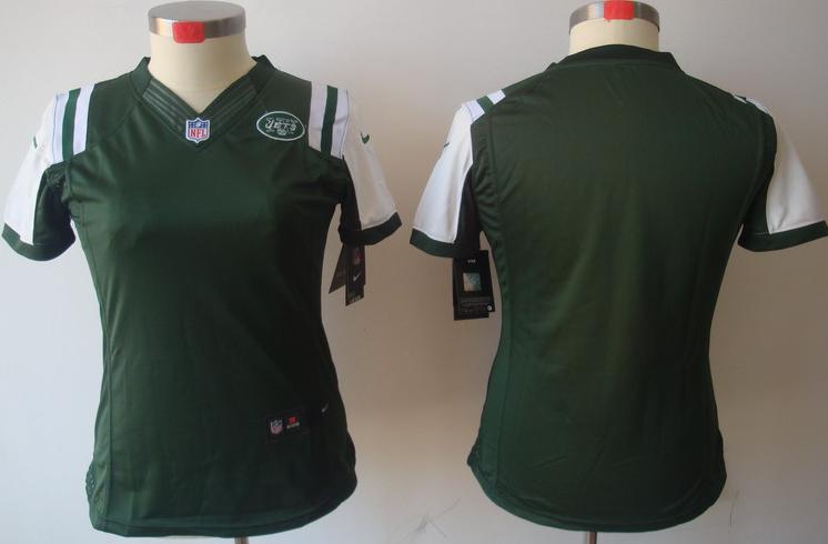 Cheap Women Nike New York Jets Blank Green Game LIMITED NFL Jerseys