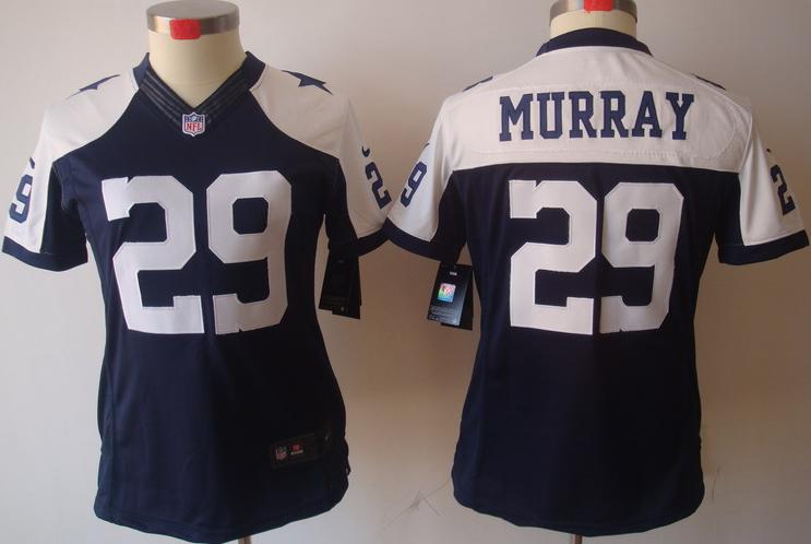 Cheap Women Nike Dallas Cowboys #29 DeMarco Murray Blue Thankgivings Game LIMITED NFL Jerseys