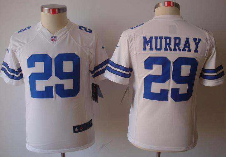 Kids Nike Dallas Cowboys 29# DeMarco Murray White Game LIMITED NFL Jerseys Cheap