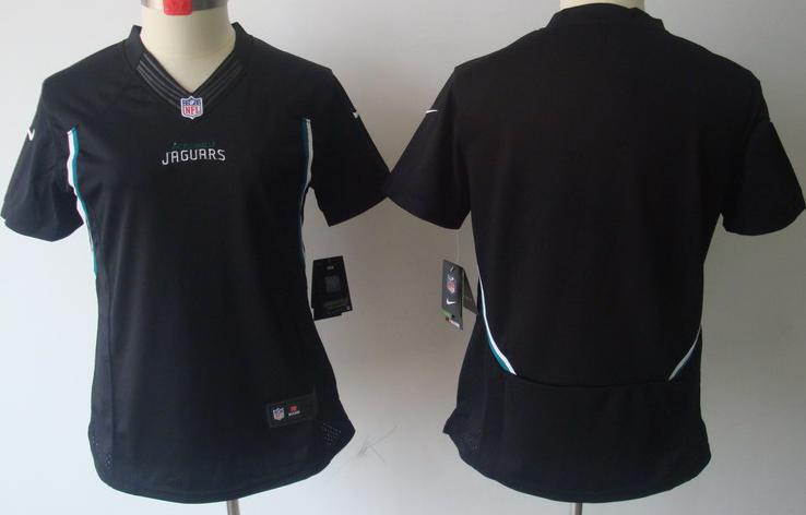 Cheap Women Nike Jacksonville Jaguars Blank Black Game LIMITED NFL Jerseys