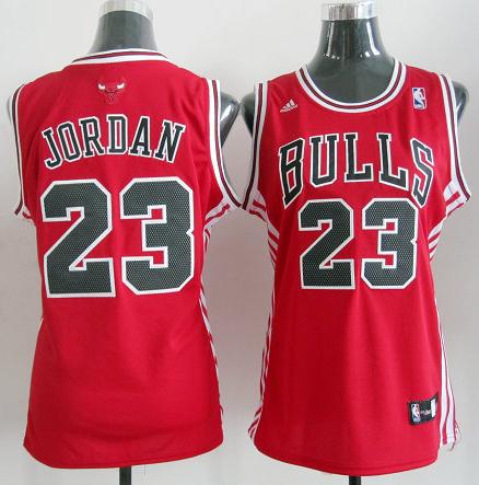 Cheap Women Chicago Bulls 23 Michael Jordan Red Revolution 30 Swingman Jersey