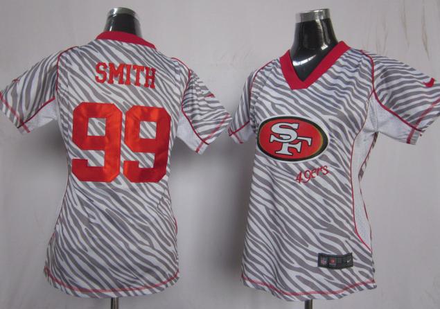 Cheap Women Nike San Francisco 49ers #99 Aldon Smith