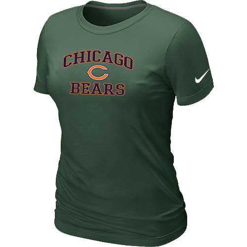 Cheap Women Chicago Bears Heart & Soul D.Green T-Shirt