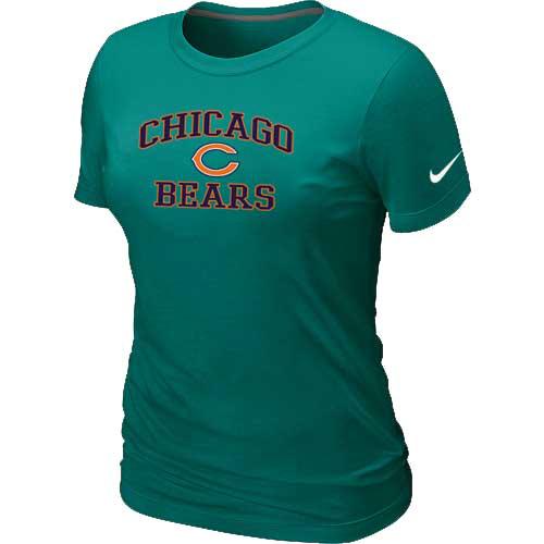 Cheap Women Chicago Bears Heart & Soul L.Green T-Shirt