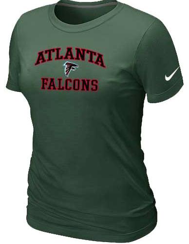 Cheap Women Atlanta Falcons Heart & Soul D.Green T-Shirt