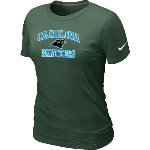 Cheap Women Carolina Panthers Heart & Soul D.Green T-Shirt