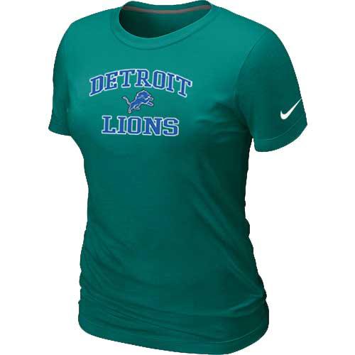 Cheap Women Detroit Lions Heart & Soul L.Green T-Shirt