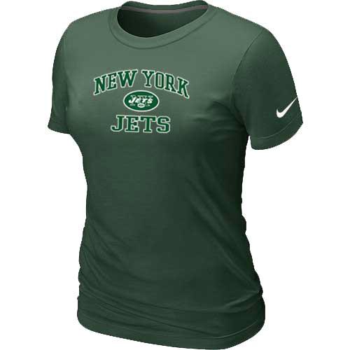 Cheap Women New York Jets Heart & Soul D.Green T-Shirt