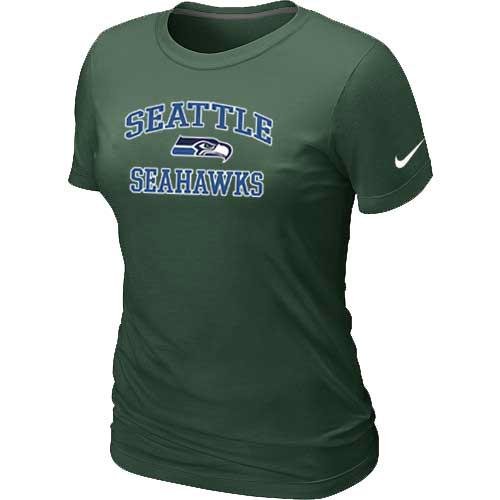 Cheap Women Seattle Seahawks Heart & Soul D.Green T-Shirt