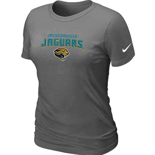 Cheap Women Jacksonville Jaguars Heart & Soul D.Grey T-Shirt