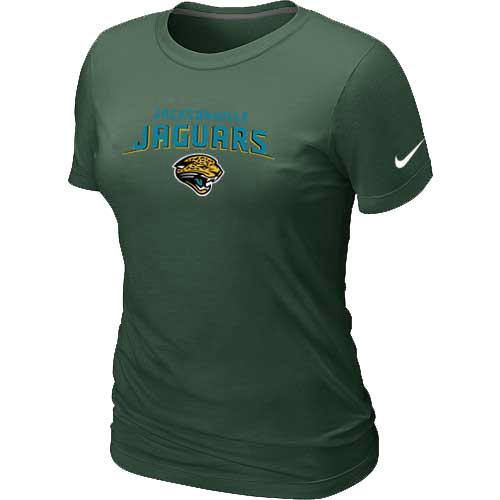 Cheap Women Jacksonville Jaguars Heart & Soul D.Green T-Shirt