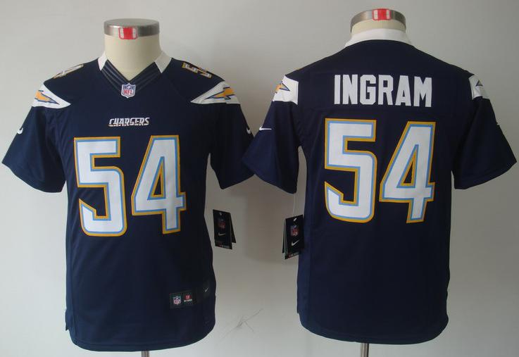 Kids Nike San Diego Chargers #54 Melvin Ingram Dark Blue Game LIMITED NFL Jerseys Cheap