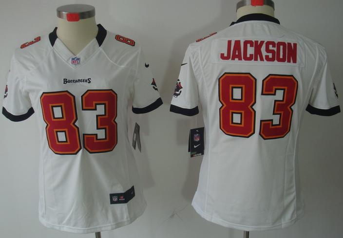 Cheap Women Nike Tampa Bay Buccaneers 83# Vincent Jackson White Game LIMITED NFL Jerseys