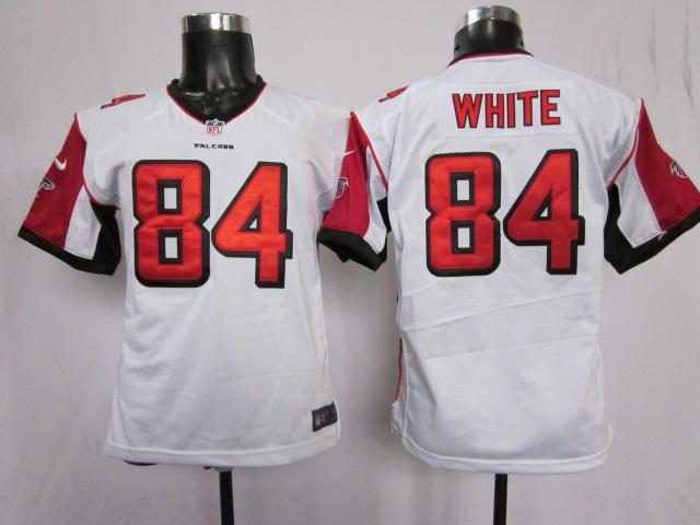 Kids Nike Atlanta Falcons #84 Roddy White White NFL Jerseys Cheap