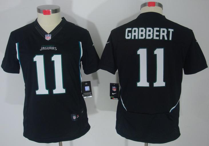 Cheap Women Nike Jacksonville Jaguars 11# Blaine Gabbert Black Game LIMITED NFL Jerseys