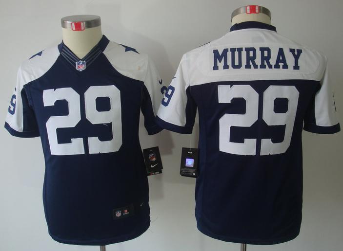 Kids Nike Dallas Cowboys #29 DeMarco Murray Blue Thankgivings Game LIMITED NFL Jerseys Cheap