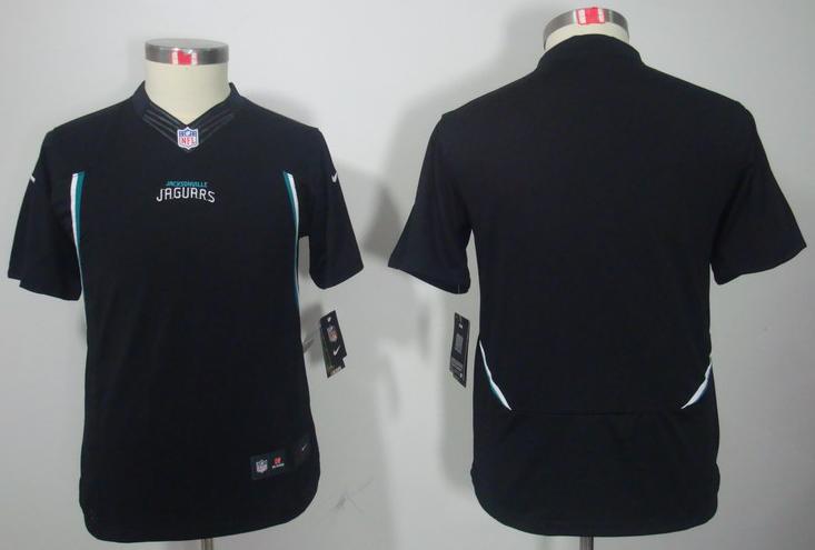 Kids Nike Jacksonville Jaguars Blank Black Game LIMITED NFL Jerseys Cheap