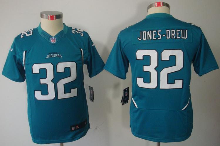 Kids Nike Jacksonville Jaguars 32# Maurice Jones-Drew Green Game LIMITED NFL Jerseys Cheap