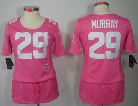 Cheap Women Nike Dallas Cowboys #29 DeMarco Murray Pink Breast Cancer Awareness NFL Jersey