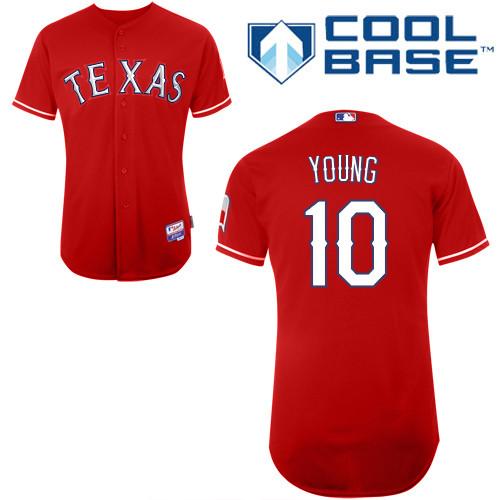 Kids Texas Rangers 10 Michael Young Red Cool Base MLB Baseball Jerseys Cheap