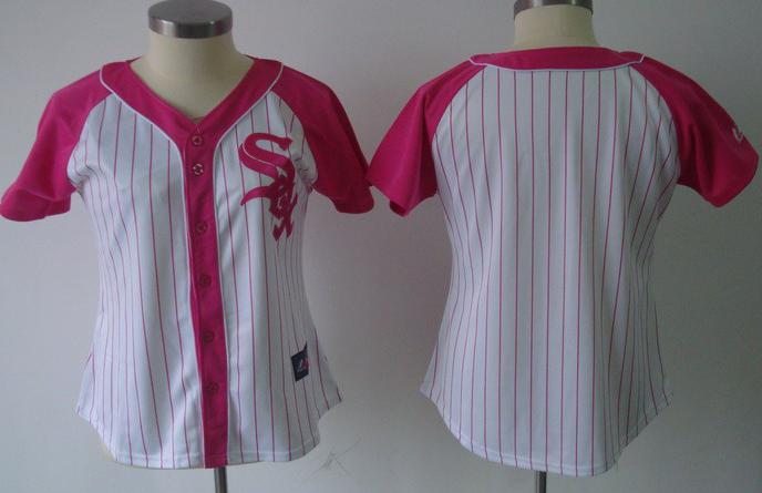 Cheap Women Chicago White Sox Blank 2012 Ladies Splash Fashion White MLB Jerseys