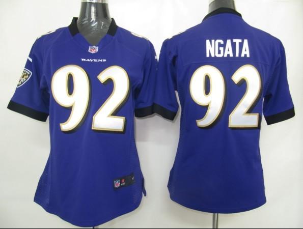 Cheap Women Nike Baltimore Ravens 92 Ngata Purple Nike NFL Jerseys