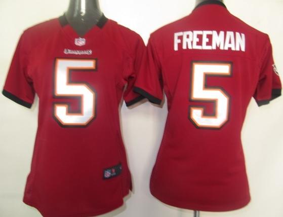Cheap Women Nike Tampa Bay Buccaneers 5 Freeman Red Nike NFL Jerseys