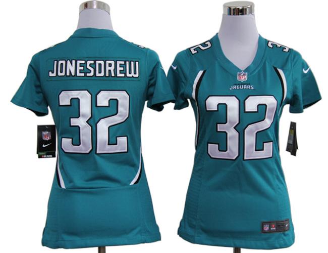 Cheap Women Nike Jacksonville Jaguars 32# Maurice Jones-Drew Green Nike NFL Jerseys