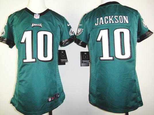 Kids Nike Philadelphia Eagles 10# DeSean Jackson Green Nike NFL Jerseys Cheap