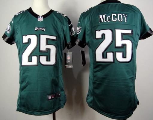 Kids Nike Philadelphia Eagles 25# LeSean McCoy Dark Green Nike NFL Jerseys Cheap