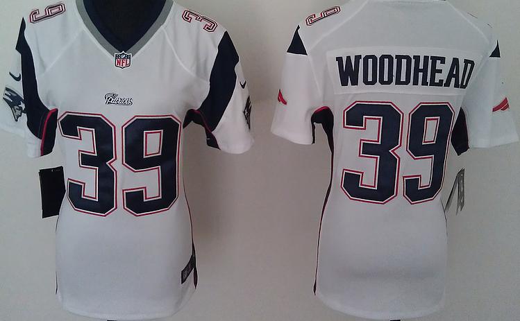 Cheap Women Nike New England Patriots 39 Danny Woodhead White Nike NFL Jerseys