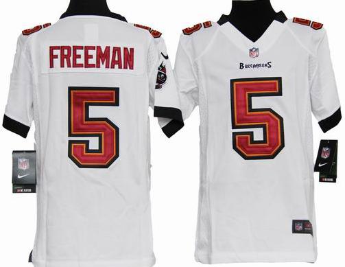 Kids Nike Tampa Bay Buccaneers 5# Josh Freeman White Nike NFL Jerseys Cheap