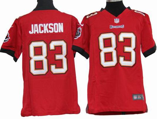 Kids Nike Tampa Bay Buccaneers 83# Vincent Jackson Red Nike NFL Jerseys Cheap