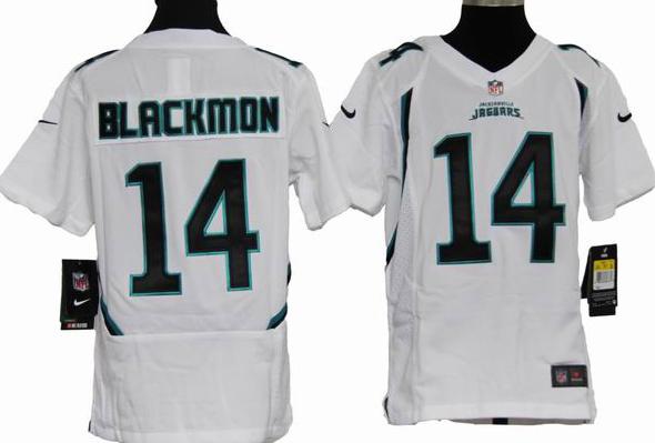 Kids Nike Jacksonville Jaguars 14# Justin Blackmon White Nike NFL Jerseys Cheap