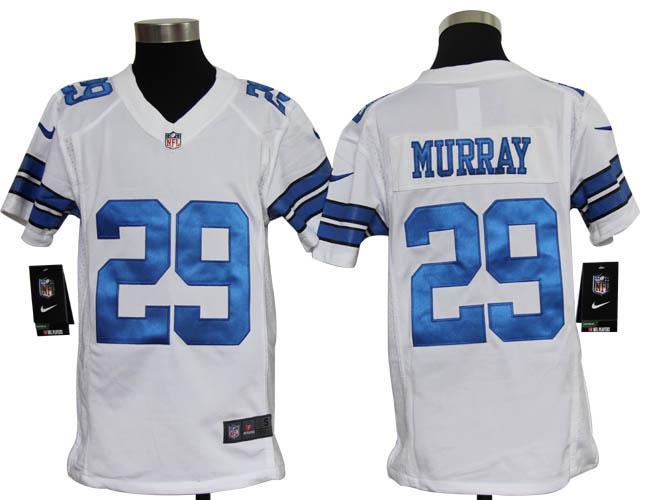 Kids Nike Dallas Cowboys #29 DeMarco Murray White Nike NFL Jerseys Cheap