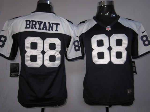 Kids Nike Dallas Cowboys #88 Bryant Blue Thankgivings Nike NFL Jerseys Cheap