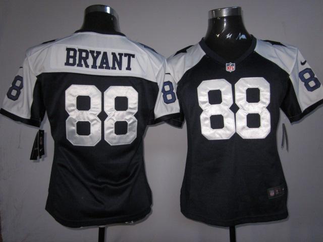 Cheap Women Nike Dallas Cowboys #88 Bryant Blue Thankgivings Nike NFL Jerseys